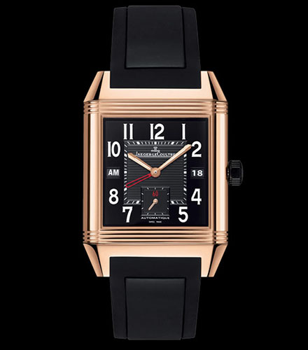7002672 Reverso Squadra Hometime Black Jaeger LeCoultre HOROBOX