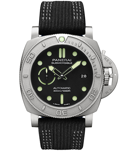 panerai submersible mike horn