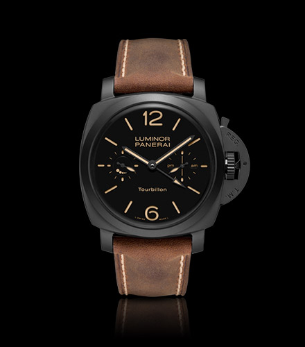 PAM00396 Luminor 1950 Tourbillon GMT Ceramica Panerai HOROBOX