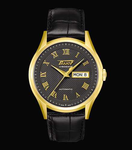 T910.430.16.083.00 HERITAGE VISODATE AUTOMATIC GOLD Tissot