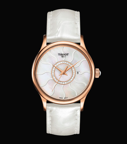 Tissot rose dream lady 18k gold sales