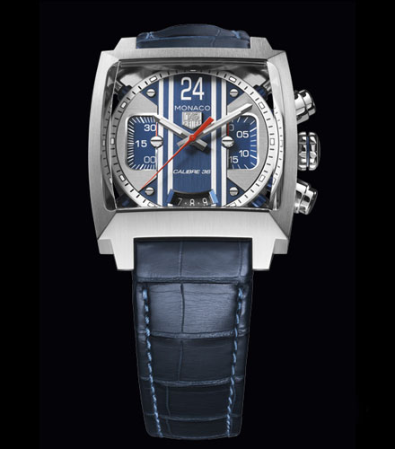 CAL5111.FC6299 MONACO Twenty Four Calibre 36 Chronograph Steve McQueen TAG Heuer HOROBOX