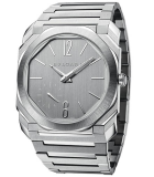 Octo Finissimo S Steel Silvered Dial