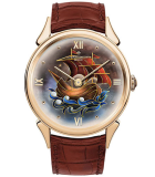 Les Cabinotiers Cloisonné enamel « The Caravel » 1950