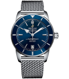 Superocean Heritage II B20 Automatic 42 Stainless Steel-Gun Blue