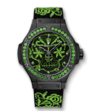 Big Bang Broderie Sugar Skull Fluo Malachik Green