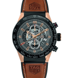 HEUER-01 45MM ROSE GOLD
