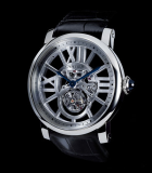 Rotonde de Cartier skeleton flying tourbillon