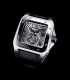 Santos 100 flying tourbillon