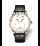 Grande Seconde Deadbeat Ivory Enamel Red Gold