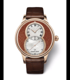 Grande Seconde Circled Sunstone Red Gold