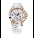 Ocean Lady Chronograph Automatic 36mm Diamonds Rose Gold