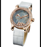 Happy Fish 36mm Automatic Diamonds Rose Gold