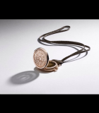 Arceau Pocket Watch Vagues et Coquillages Rose Gold
