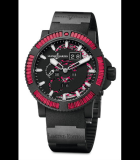 Marine Perpetual Red Sapphires Steel with Vulcanized Black Rubber