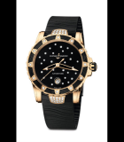 Lady Diver Starry Night Diamonds Rose Gold