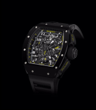 RM 011 Flyback Chronograph Yellow Flash TZP Black Ceramic and NTPT Carbon