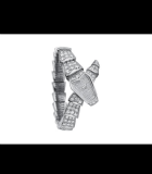 Serpenti 26mm Pave White Gold