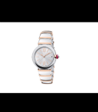 Lvcea 36mm Steel and Pink Gold