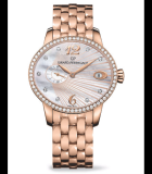 Cat's Eye Small Second Diamonds Pink Gold