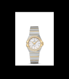 Constellation Pluma 27mm Diamonds Steel and Yellow Gold