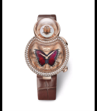 Lady 8 Flower Diamonds Red Gold