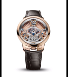 Time Pyramid Guilloche Red Gold