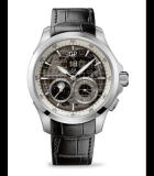 Traveller Moon Phase and Large Date Steel