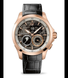 Traveller Moon Phase and Large Date and GMT Pink Gold 