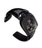 UR-106 Black Lotus Diamonds Black PVD Titanium and Black PVD Steel