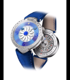 Marguerite Sapphire and Diamonds White Gold