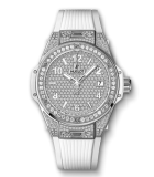 Big Bang One Click Steel White Full Pave