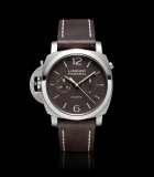 Luminor 1950 Chrono Monopulsante Left-Handed 8 Days Titanio