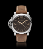 Luminor 1950 Chrono Monopulsante Left-Handed 8 Days Titanio
