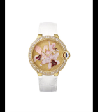 Rotonde Orchid Granulation Diamonds Yellow Gold