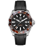 Aquaracer 43mm Tortoise Shell Effect Calibre 5 Automatic Brown