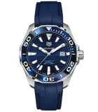 Aquaracer 43mm Tortoise Shell Effect Calibre 5 Automatic Blue